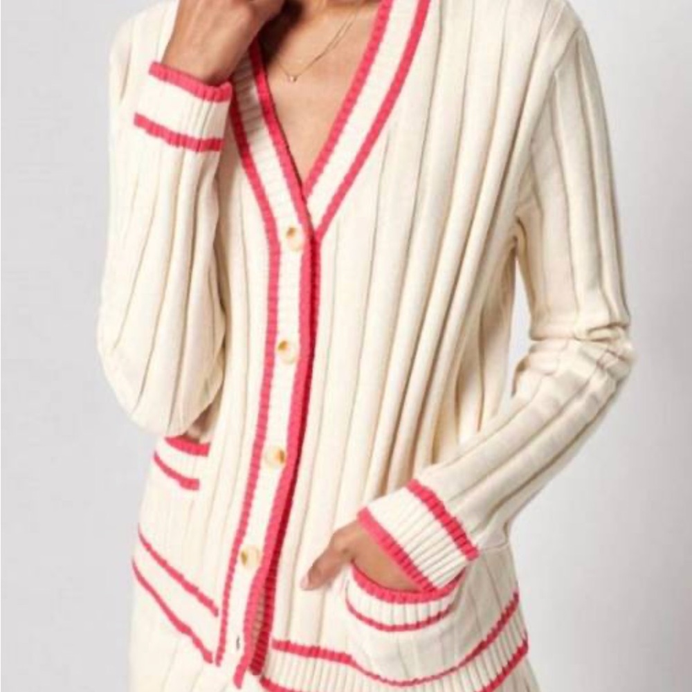 Faherty Varsity Cardigan